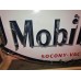 Original Mobilgas (Shield) Pegasus Porcelain Sign with Neon 72 IN W x 72 IN H